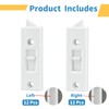 24 Pcs Window Latch Locks Spring Loaded Window Tilt Latch