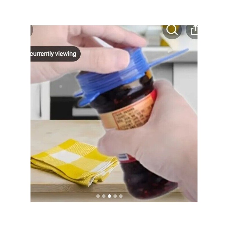 Kitchen 6 pcs / 1 Pack Stretch Lids, Food Grade,