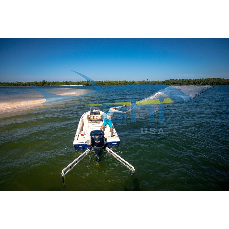 Ahi CN-610 Pro Series 6 Panel Cast Net 10' Clear