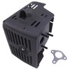 LSSOCH Muffler with Gasket 18310-ZE2-W61 Compatible With GX340 GX390 GX420