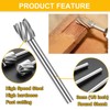 COLYUPO HSS Rotary Cutting Burrs 20Pcs Wood Carving Drill Bits
