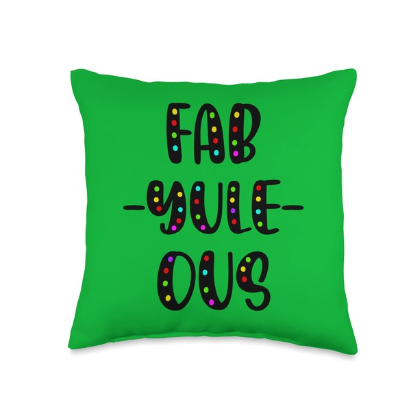 Funny Ugly Christmas Gifts Fab-Yule-OUS Ugly Christmas Fairy Lights Design