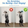Soft Ring Blk Dog Bells to Go Outside - Wireless