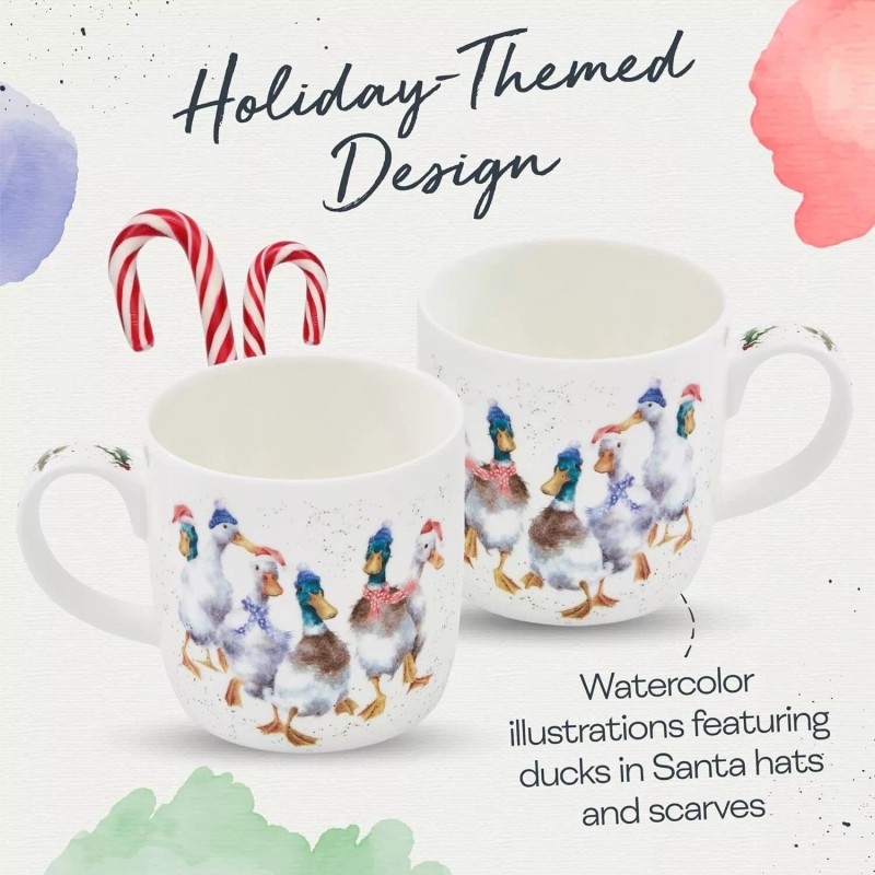 Royal Worcester Wrendale Designs Bone China 14 oz. Mug -
