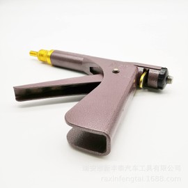 Tubeless Tyre Repair Kit Tire Gun Puncture Valve Removal Tools with Mushroom Plugs for Truck, RV, Jeep, ATV, Tractor,Trailer ect