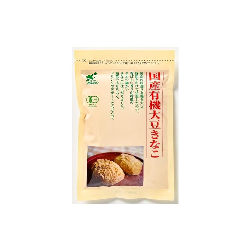 Biomarket Biomarche Organic Soy Soy Flour, Made in Japan, 3.5
