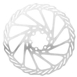 Alomejor Disco de Freno de Acero Inoxidable para Bicicleta de Montaña, Pastilla de Freno para Bicicleta, Pieza de Frenado, Rotor de Freno de Disco para Bicicleta de Carretera, Bicicleta de (203 mm)