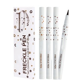 Freckle Pen, Faux Freckles Makeup Pen, Natural Lifelike Freckles Makeup Pen, Waterproof, Long-Lasting, Natural Lifelike, 4 Colours