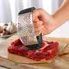 Garlic Press, Upgrade Garlic Mincer Stainless Steel Garlic Press Rocker,
