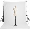 5X7ft Solid White Chromakey Photography Backdrop Video Studio White Portrait
