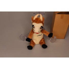 Borden Elsie the Cow Plush Beanie Bean Bag 7" Sitting Dairy Farmers