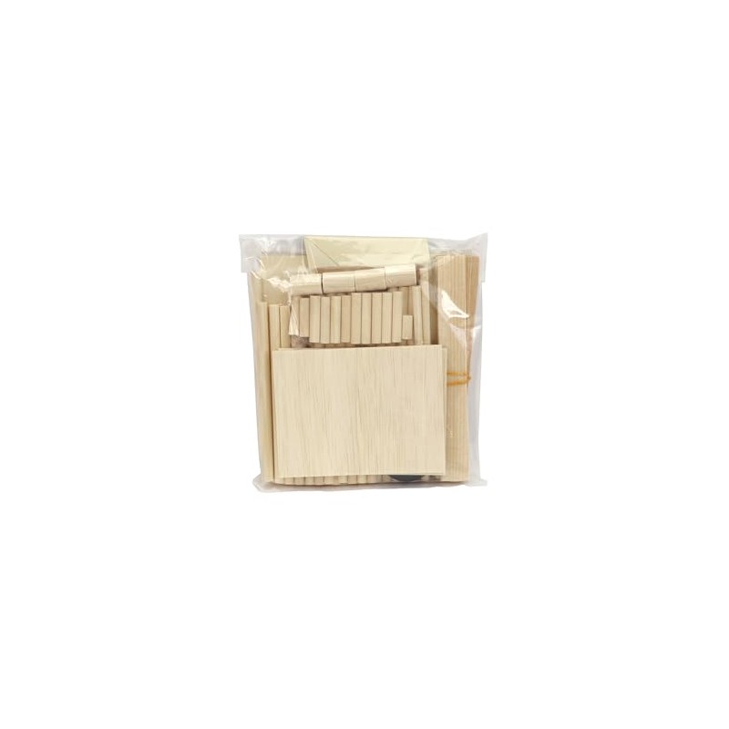 Log House Q Type, Brown