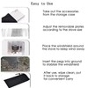 Pack of 10 foldable aluminium wind protection, aluminium wind protection,