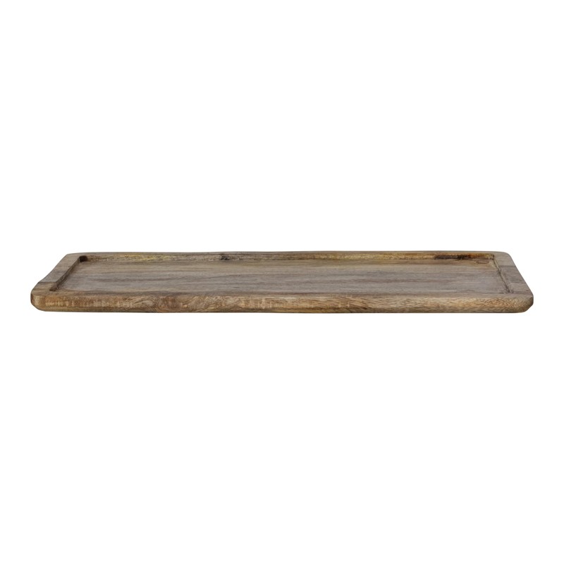 Creative Co-Op Mango Wood Tray, Natural