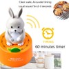 Cute Bunny Timer 60-Minute Mechanical Kitchen Timer for Easter Basket