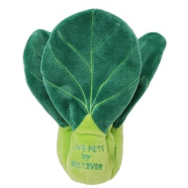 LOVE PETS by BESTEVER, Chinggengchai, Dog Toy, Pet Toy, Squishy Squishy, Sound, Stress Relief, Real, Play Together, Vegetables, Green Vegetables, Actual Size, Best Ever Japan
