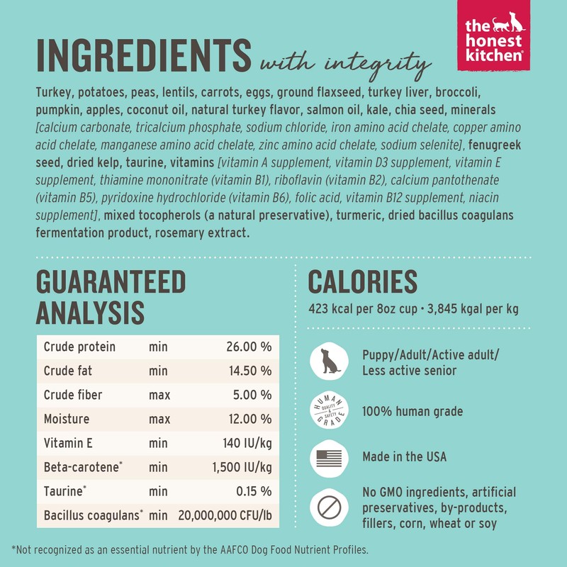 The Honest Kitchen Grain Free Whole Food Clusters Dog Food