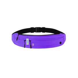 WATERFLY - Riñonera para correr con cinturón para correr para correr en maratón, correr, correr, correr, entrenamiento, ejercicio, fitness, teléfono, cinturón para hombres y mujeres, cintura delgada,