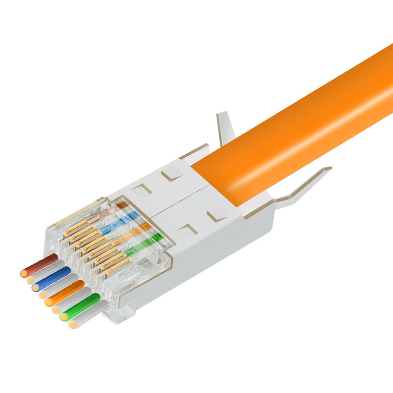 BIGtec Hirose TM11 RJ45 Connector Network Connector Pack of 10