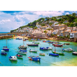 Mousehole Harbour Jigsaw Puzzles for Adults 1000 Jigsaws Mousehole Village Jigsaws 1000 Pieces for Adults Gifts