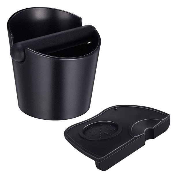 CHEDODU Coffee Knock Box,Knocking Container, Coffee Set, Non-Slip Coffee Grounds