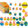Easter Marshmallow Gummies - 10 Fun Designs, 6-Pack, Total 60