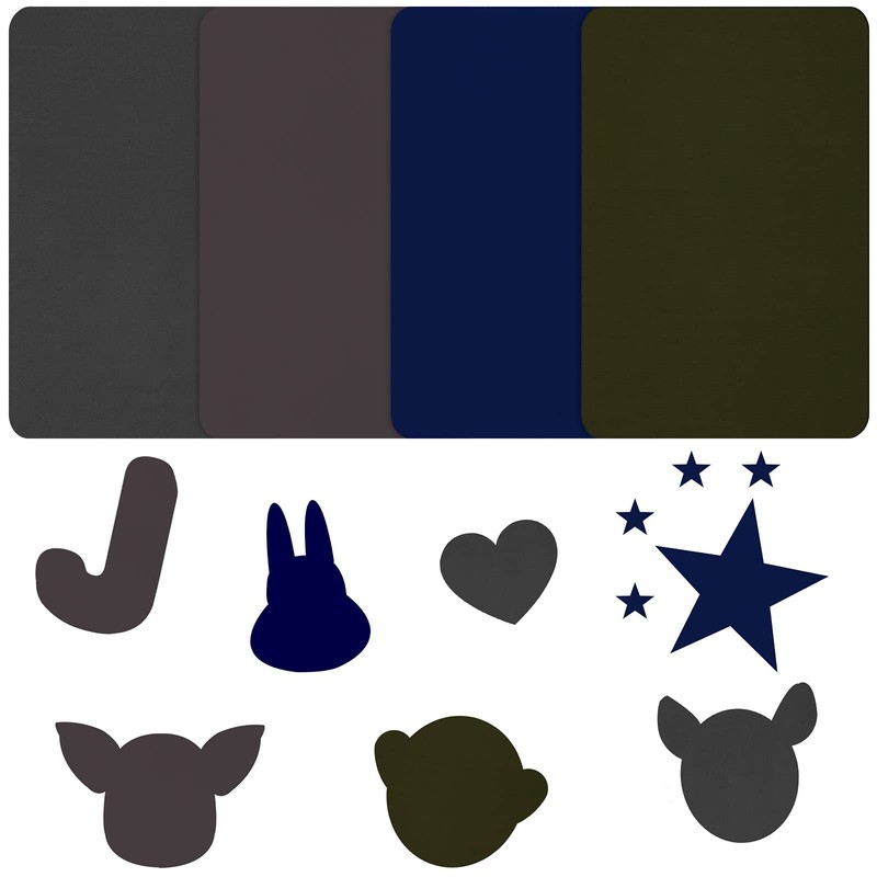 8 Pieces Nylon Repair Patch Self-Adhesive Nylon Patch Waterproof Lightweight