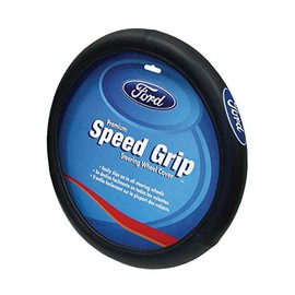Plasticolor Ford Oval Style Premium Speed Grip Steering Wheel Cover,006452R01