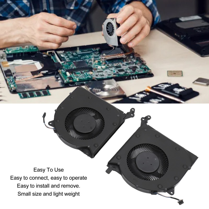 Cooling Fan Replacement ABS and Aluminium Alloy Laptop Air Cooler