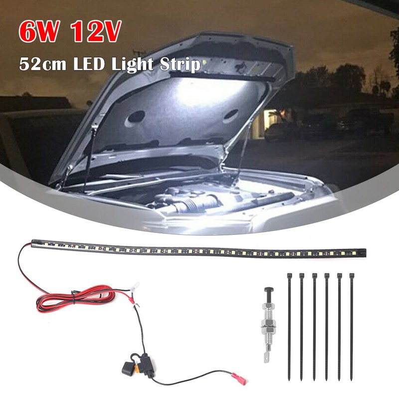 GreceYou Under Hood LED Light Kit, Waterproof 12V 30LEDs Car