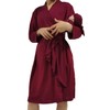 SUFEINI Mom and Baby Matching Robe and Swaddle, Maternity Nursing