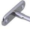 BQLZR 16mm Silver Zinc Alloy Chrome Plated Oval Wardrobe Closet
