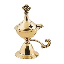 IconsGr Christian Orthodox Greek Censer Insence Burner (7707b)