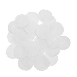 Healeved 100pcs Cotton Pads Eye Make up Remover Pads Pad for Clean Face Nail Cleansing Pads Stitched Cotton Rounds Exfoliating Cotton Rounds Skin Care Tools Toner Pads Pure Cotton White