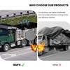 SUMORISE Dump Trailer Tarp 7'X14' - Heavy Duty Dump Truck