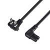 VSEER 1.5FT SPT-2 18 AWG Angled 2-Slot Non-Polarized Angle Figure