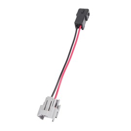 Partuto 1 Pcs Universal Fuel Injector Connector - Metal Plastic Black