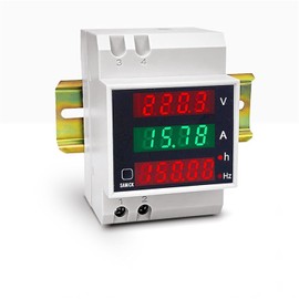 LIVISN 45000W Multi-Function Meter Digital LED Voltage Current Active Power Factor Energy Meter AC 80-300V 200-450V 0-100A D52-2059 (Built-in CT, AC 80V-300V)