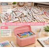 Marker Pen Case for Art Supplies – Large Capacity Zipper