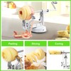 Apple Peeler Corer, Long lasting Chrome Cast Magnesium Alloy Apple