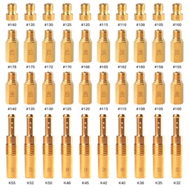 40PCS Carburetor Main Jet Slow Pilot Jet Kit for PWK Keihin OKO CVK Crab,Replace #SCL-2018090002-ZH-T-01/02 SCL-2018090001/03-ZH-T-01