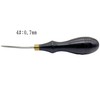 Active Island a078 Leather Craft Leather Tool Edger, Stainless Steel,