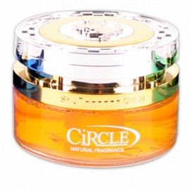 Circle air freshener (lemon) 8x5.5cm