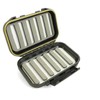 Fly FISHING FLY Box Waterproof Click Shut BLACK