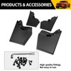 JTYZSM Mud Flaps for 2024 2025 Toyota Tacoma Mudguards Only