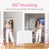 Perma Child Safety Indoor Outdoor Ultimate Retractable Baby Gate, 38.6"