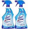 Lysol Power and Free Bathroom Cleaner, Fresh, 22 Ounce (Pack