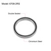 sourcing map 6708-2RS Deep Groove Ball Bearings 40mm x 50mm