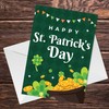 RED OCEAN St Patricks Day Card, Happy St.Patrick's Day Card,