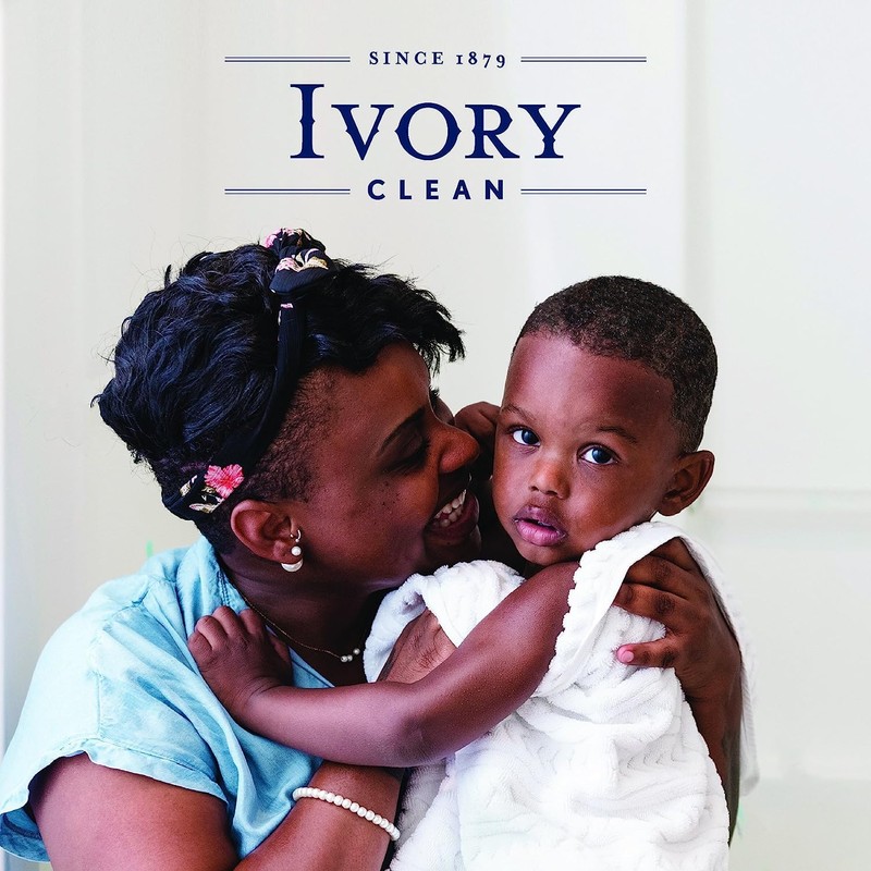 Ivory Gentle Bath Bar Soap, Designed for Whole Family, 99.44%